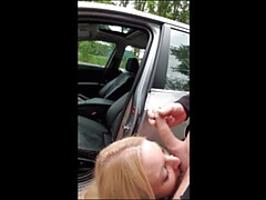 Rubia, Hermano, Estilo perrito, Alemán, Tetas naturales, Al aire libre, Pov, Público