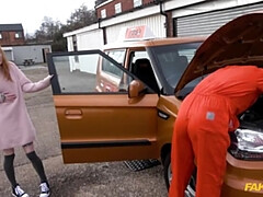 黒人, 車, イく瞬間, バック, 顔射, 自然山雀, 小柄, ハメ撮り