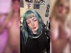 Amateur, Nana, Gros seins, Blonde, Brunette brune, Tir de sperme, Massage, Nénés