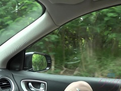 Amateur, Papa, Exhib, Petite amie, Orgasme, De plein air, Pov, Public