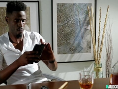 Chica, Dormitorio, Negro, Rubia, Mamada, Erótico, Sexo duro, Chupando