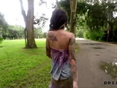 Amateur, Anal, Gros cul, Brunette brune, Hd, Public, Solo, Nénés