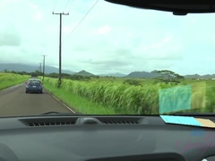 ブロンド, フェラチオ, 指いじり, 彼女, 公共, 剃毛, 喫煙, オッパイの