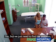 FakeHospital Beau smashes his girlfriend while the physician gives advice