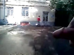 素人, 露出狂, アウトドア