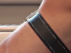 scally uk stud strokes his enormous cock