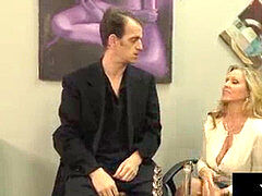 カップル, イく瞬間, 手コキする, 熟年, 淫乱熟女, オフィス, オマンコ, 秘密の