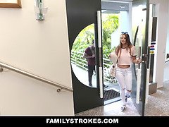 Sucer une bite, Brunette brune, En levrette, Faciale, Hd, Rasée, Soeurs, Nénés