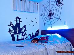 Bruinharig, Seksspeelgoed, Voeten, Ondergoed, Masturbatie, Panty, Alleen, Webcamera