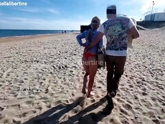 Amateur, Plage, Gros seins, Hard, Mère que j'aimerais baiser, Public, Réalité, Voyeur