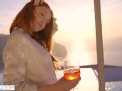 Blasen, Spermaladung, Schwanz, Lecken, Pornostars, Muschi, Rotschopf, Reiten