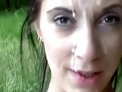 Буккаке, Сперма на лице, Немки, На природе, Реалити, Жесткий секс, Молоденькие, Винтаж