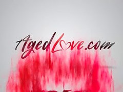 ぽっちゃり, ブロンド, フェラチオ, 巨乳な, 熟年, 母, 叫ぶ