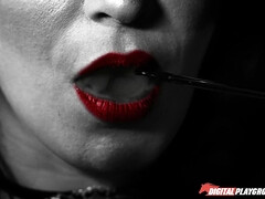 Grote mammen, Pijpbeurt, Bruinharig, Diep in de keel, Europees, Handbeurt, Feest, Kut duiken