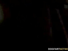 Grote lul, Zwart, Rondborstig, Sperma, Groepseks, Interraciaal, Orgie, Spuiten