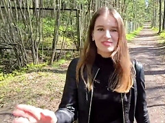 Amateur, Rubia, Mamada, Sexo duro, Casero, Lencería, Al aire libre, Medias largas