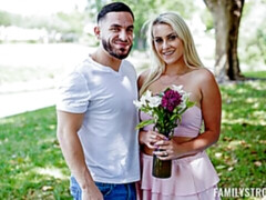 デカ尻, デカチン, デカパイ, ブロンド, フェラチオ, バック, 淫乱熟女