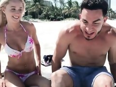 Leie, Strand, Sperma im mund, Spermaladung, Hundestellung, Rasiert, Jungendliche (18+), Titten