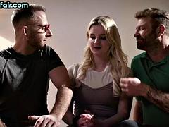 Leie, Tussi, Bisexuell, Blondine, Blasen, Handjob, Hardcore, Masturbation