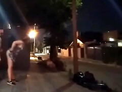 Большие сиськи, Парочка, Платье, Эксгибиционист, Секс без цензуры, Голышом, На публике, Жесткий секс