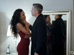 Язык в попке, Спальня, Черные, Затыкание рта, Ласковые ручки, Натуральные сиськи, Пирсинг, Сиськи