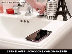 Watch Small Teen Devour Huge BBC with Her Mouth and Pussy