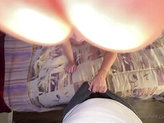 Blasen, Vollbusig, Schwarz, Freundin, Interrassisch, Latina, Natürlichen titten, Pov