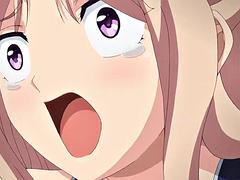 Busty swimsuit foursome in changing room: Big Tits, Big Ass  Blowjob Porn