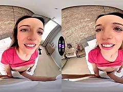 Blasen, Braunhaarige, Hd, Pov, Schreiend, Titten