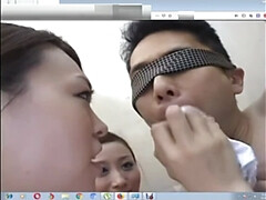 アジア人, グループ, Hd, 日本人, 淫乱熟女