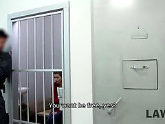 Sucer une bite, Hd, Prisonnier, Homme homme femme, Fils, Uniforme