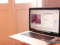 Amateur, Cul, Blonde, Hard, Gode énorme, Lesbienne, Adolescente, Nénés