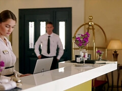 デカチン, デカパイ, イマラチオ, バック, 異人種間, なめる, 馬乗り, 三人