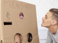 Makeshift Cardboard Gloryhole