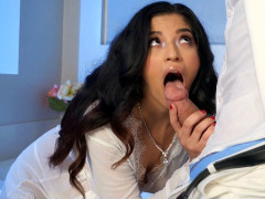 Минет, Брюнетки, В одежде, Молоденькие