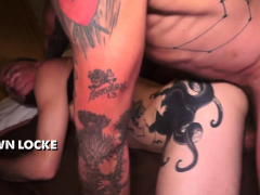 Held down by 3 guys and fucked HARD