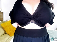 デカ尻, 茶髪の, 巨乳な, ぽちゃ, 女, Hd, 天然, 自然山雀