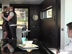 Anal, Morena, Corridas, Europeo, Ffm, Lencería, Coño, Medias largas