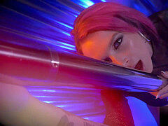 Blasen, Spermaladung, Fingern, Flashen, Fussjob, Handjob, Lingerie