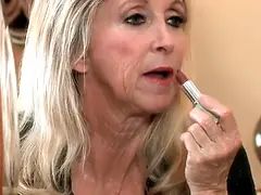 Femelle, Mamie, Hd, Masturbation, Nylon, Orgasme, Collant