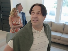 Tetas grandes, Rubia, Engañando, Corridas faciales, Ama de casa, Cocina, Montar, Esposa