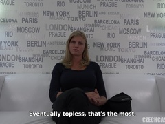 Blondine, Tschechisch, Natürlichen titten