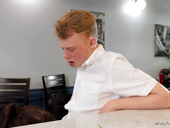 Syren De Mer gives nice blowjob to Jimmy Michaels