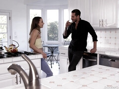 Culo, Mamada, Morena, Europeo, Besar, Lamidas, Calcetines, Tetas