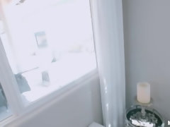アジア人, 黒人, カップル, 彼女, オナニー, アウトドア, タトゥー, オッパイの