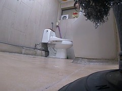 Korean girl using toilet part 5