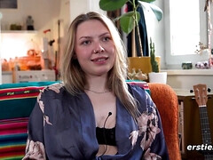 Leie, Blondine, Dildo, Fingern, Deutsch, Selbstgemacht, Masturbation, Schlampe