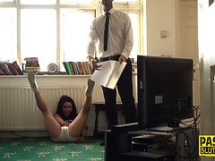 Sadomasochismus, Fesselspiele, Kehlenfick, Hardcore, Hd, Arsch lecken, Sklave, Gefesselt