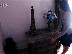 Amarrada, Morena, Vestido, Besar, Lamidas, Al aire libre, Bragas, Coño