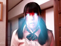デカパイ, フェラチオ, 巨乳な, 中出し, 自然山雀, ティーン, 三人, 妻